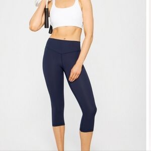 Fabletics Navy PureLuxe Leggings